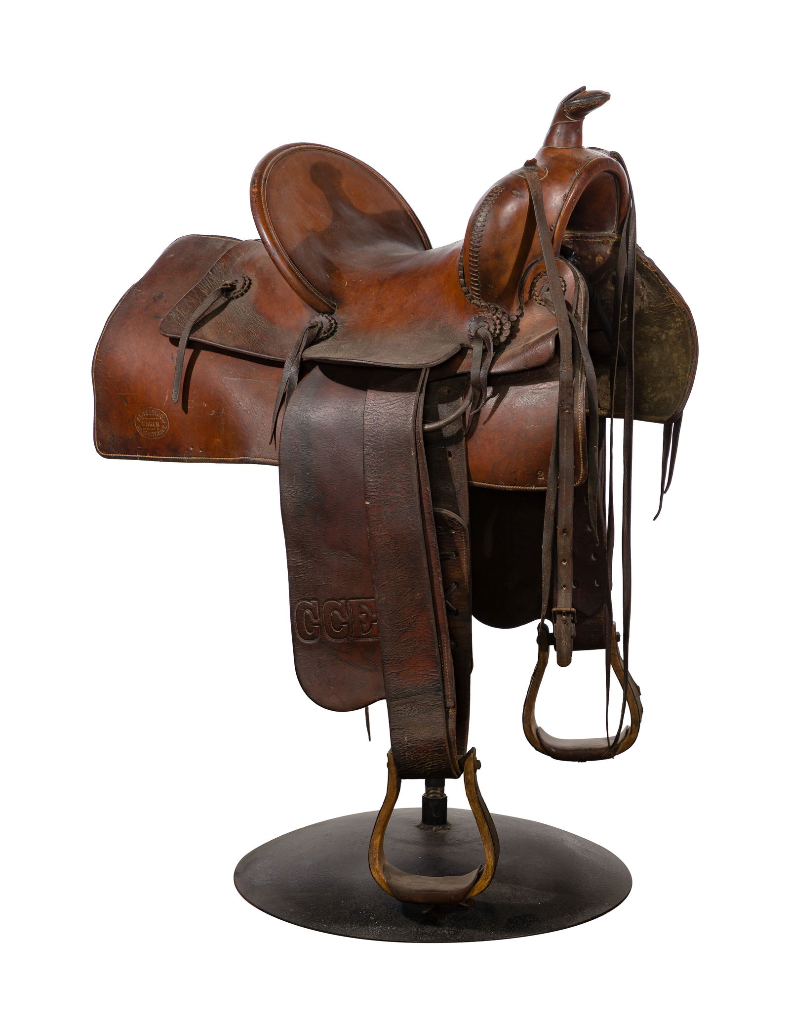 Al Furstnow Brown Leather Saddle