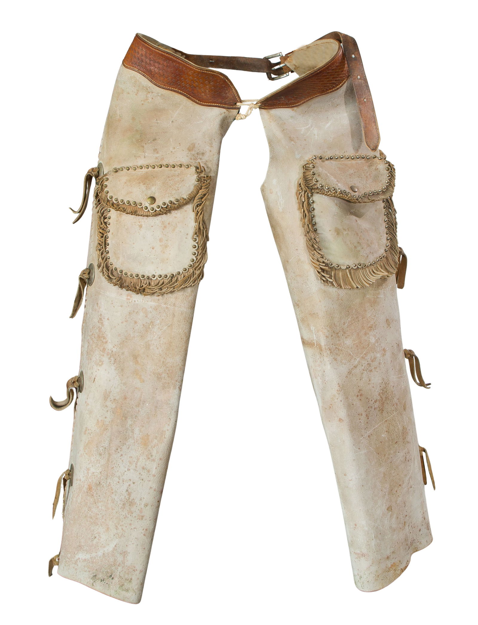 Batwing Leather Studded Chaps (1 of 2)