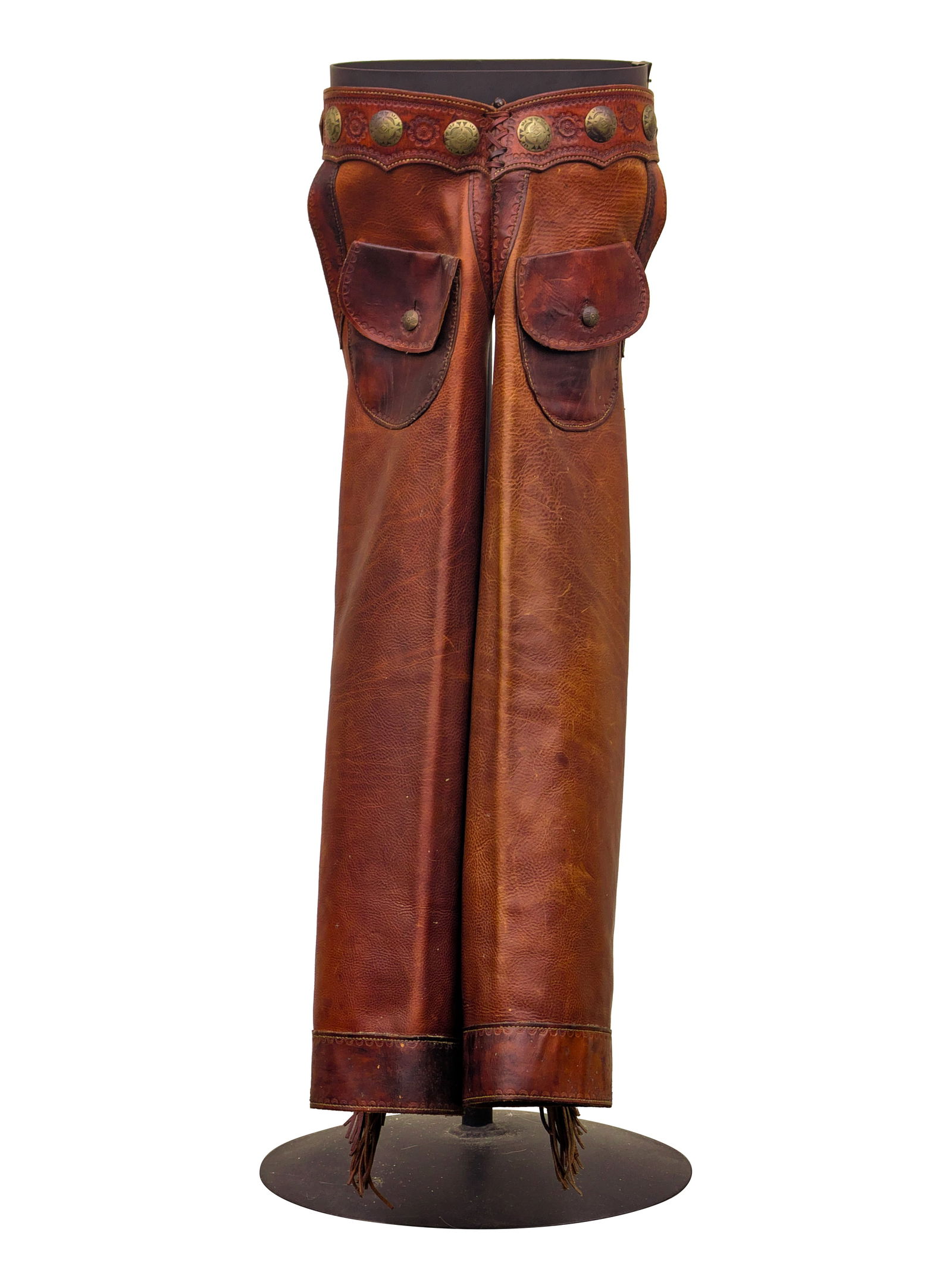 Brown Leather Chaps (1 of 4)