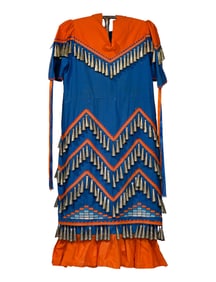 Native American Ceremonial Tinkler Cone Dress