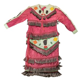 Native American Ceremonial Tinkler Cone Dress