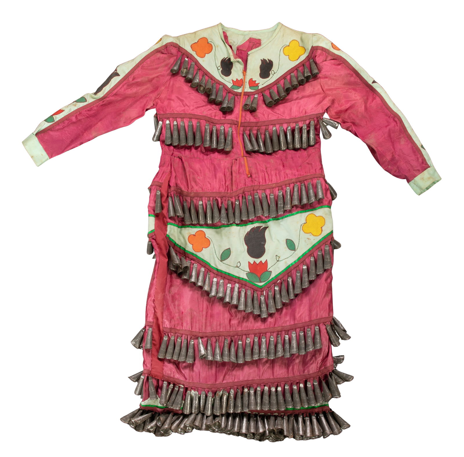 Native American Ceremonial Tinkler Cone Dress (1 of 2)