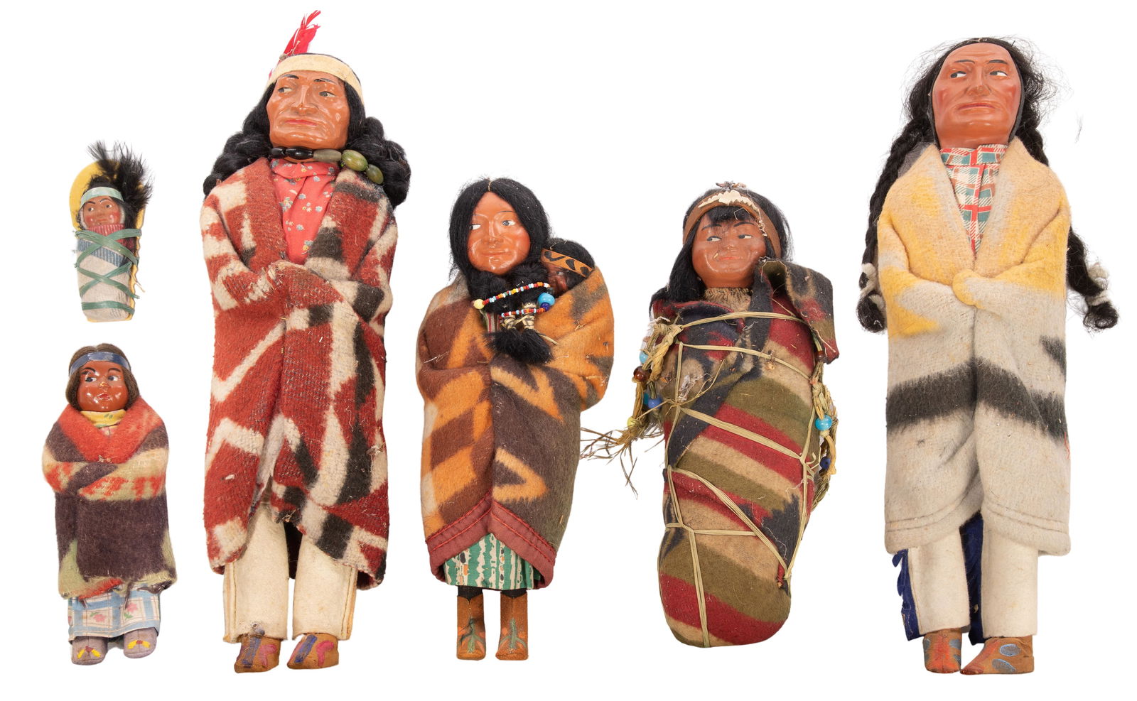 Native American Skookum Doll Assortment (1 of 2)