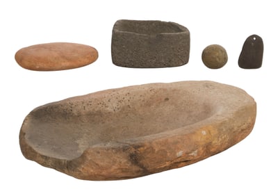 Stone Metates and Grinding Stones
