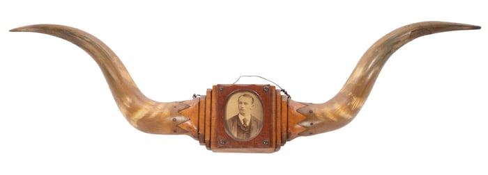 Bull Horn Picture Frame