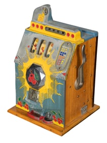 Mills Novelty Co. 'Burning Cherry' 10c Slot Machine