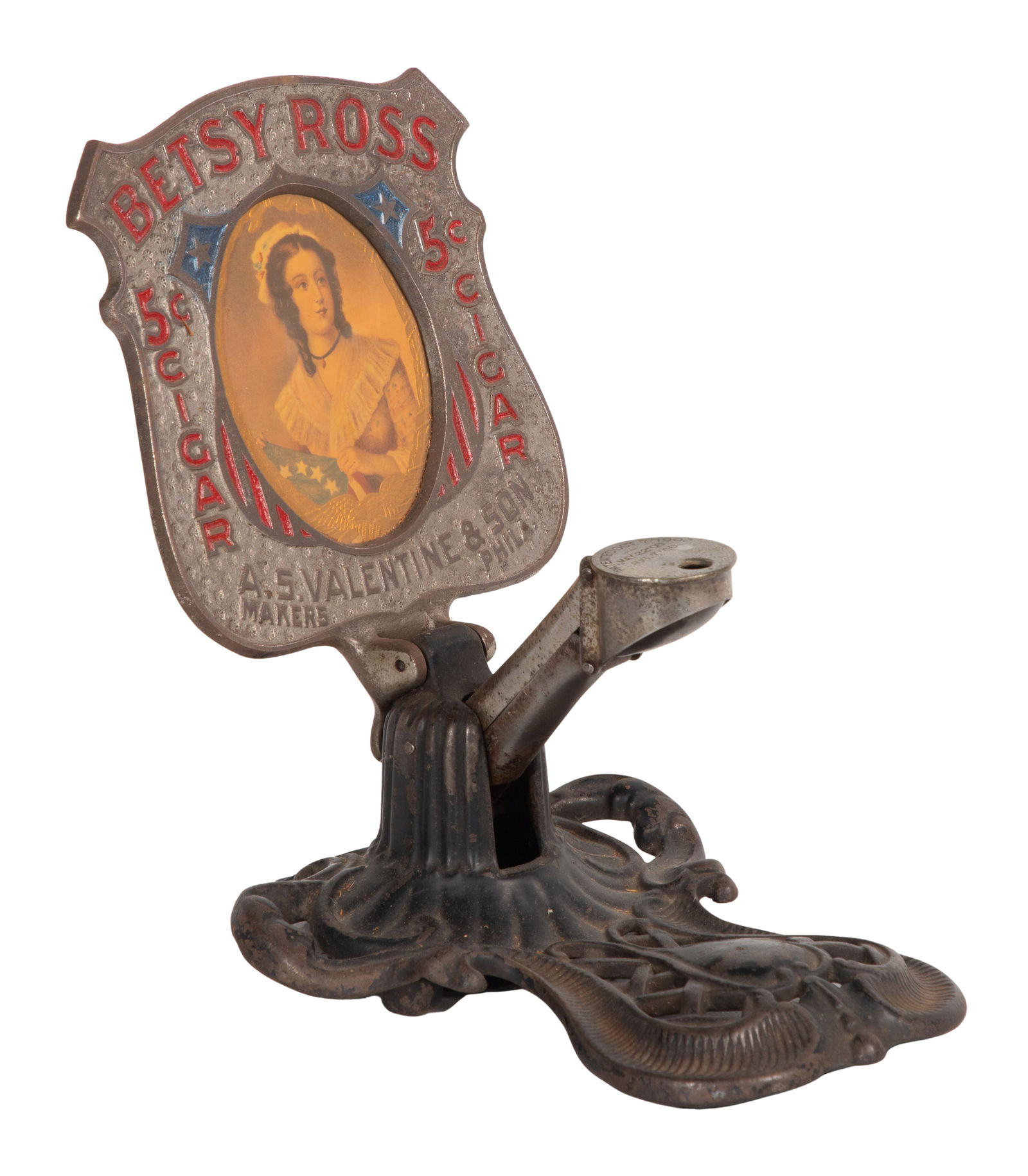 A. S. Valentine & Son Betsy Ross Countertop Cigar Cutter (1 of 4)