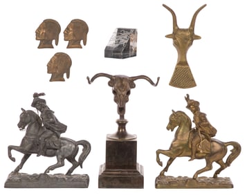 Western Decorative Object Assortment