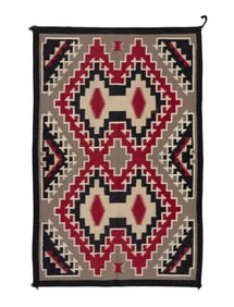 Mexican Klagetoh Style Design Wool Rug