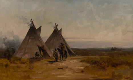 F. A. Fisher (American, 19th Century) Oil on Canvas