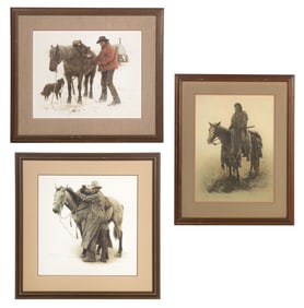 James Bama (American, 1926-2022) Offset Lithographs