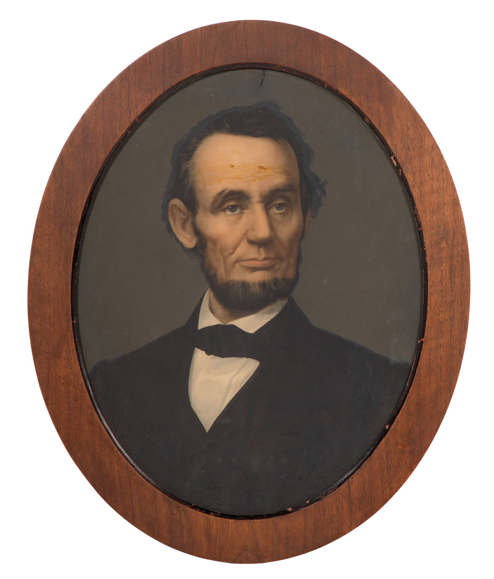 Tinted Portrait 'The Coachman Forgeries' Lithograph (1 of 3)