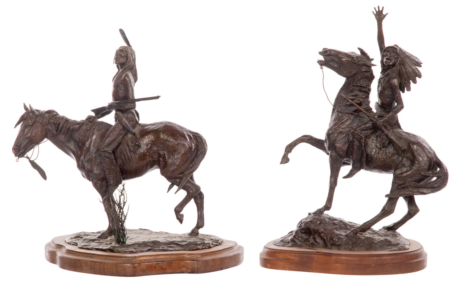 Ernest Berke (American, 1921-2010) Bronze Sculptures (1 of 2)