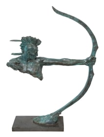 Noee (20th Century) Bronze Sculpture