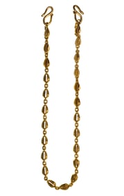 22k Yellow Gold Pendant Holder Necklace
