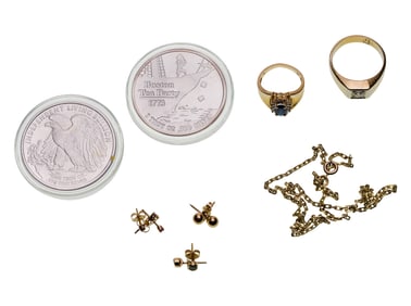 14k Yellow Gold Jewelry Assortment