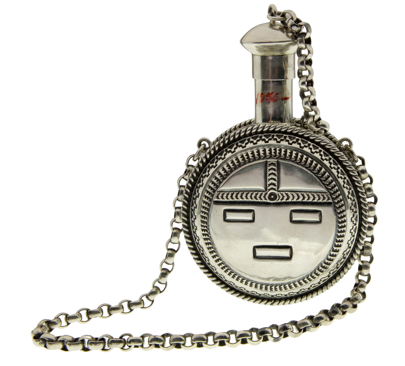 Native American Daniel 'Sunshine' Reeves Sterling Silver Canteen (1 of 3)