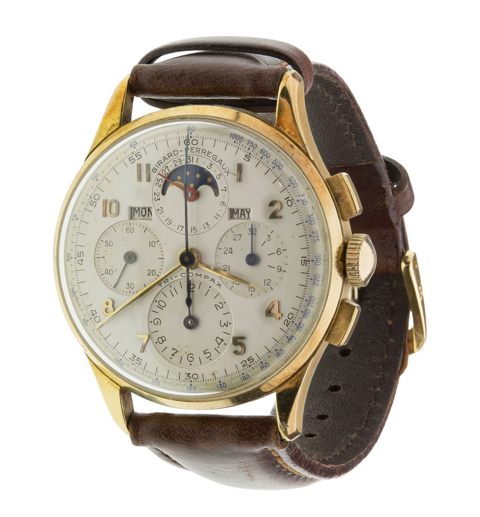 Girard Perregaux 14k Yellow Gold Case Wristwatch (1 of 4)