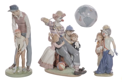 Lladro Porcelain Figurine Assortment