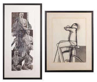 Denise Siegel (American, 20th Century) Monotype
