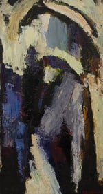 A. F. Yavorsky (Russian, 20th Century) 'Kalachik' Oil on Canvas