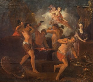 Unknown Artist (European School) Oil on Canvas