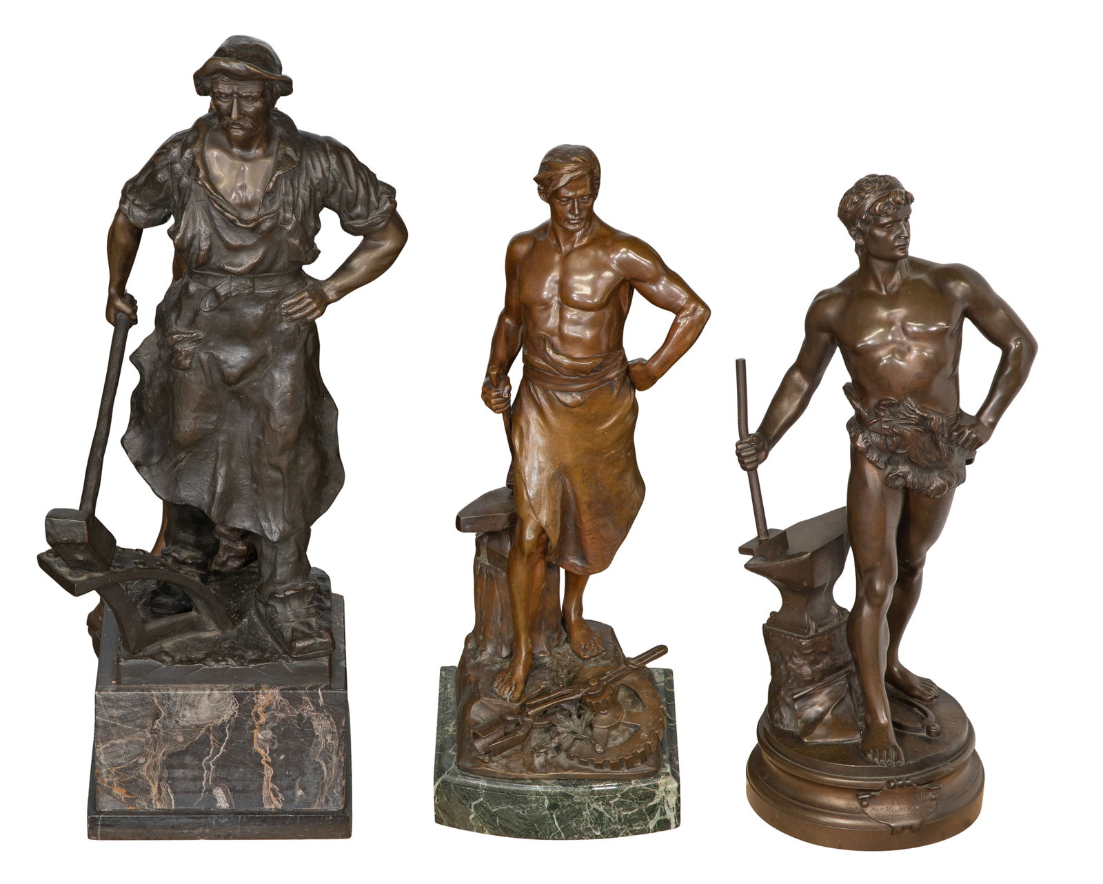 Maurice Constant (French, 1892-1970) and Paul Ludwig Kowalczewski (German, 1865-1910) Bronze (1 of 2)