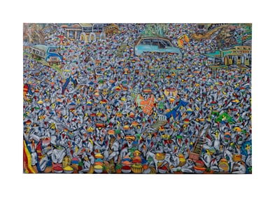 Nono (Haitian, 20th Century) Oil on Canvas