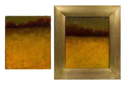 Sandra Flood (American, 20th Century) Oils on Canvas