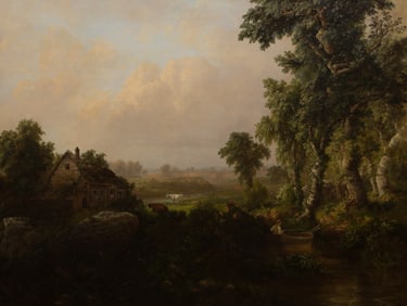 William Mason Brown (American, 1828-1898) Oil on Canvas