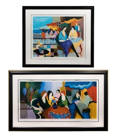 Itzchak Tarkay (Israeli, 1935-2012) Serigraphs