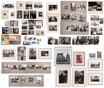 Lucia Woods and Daniel Lindley (American, 20th Century) Photographic and Slide Assortment