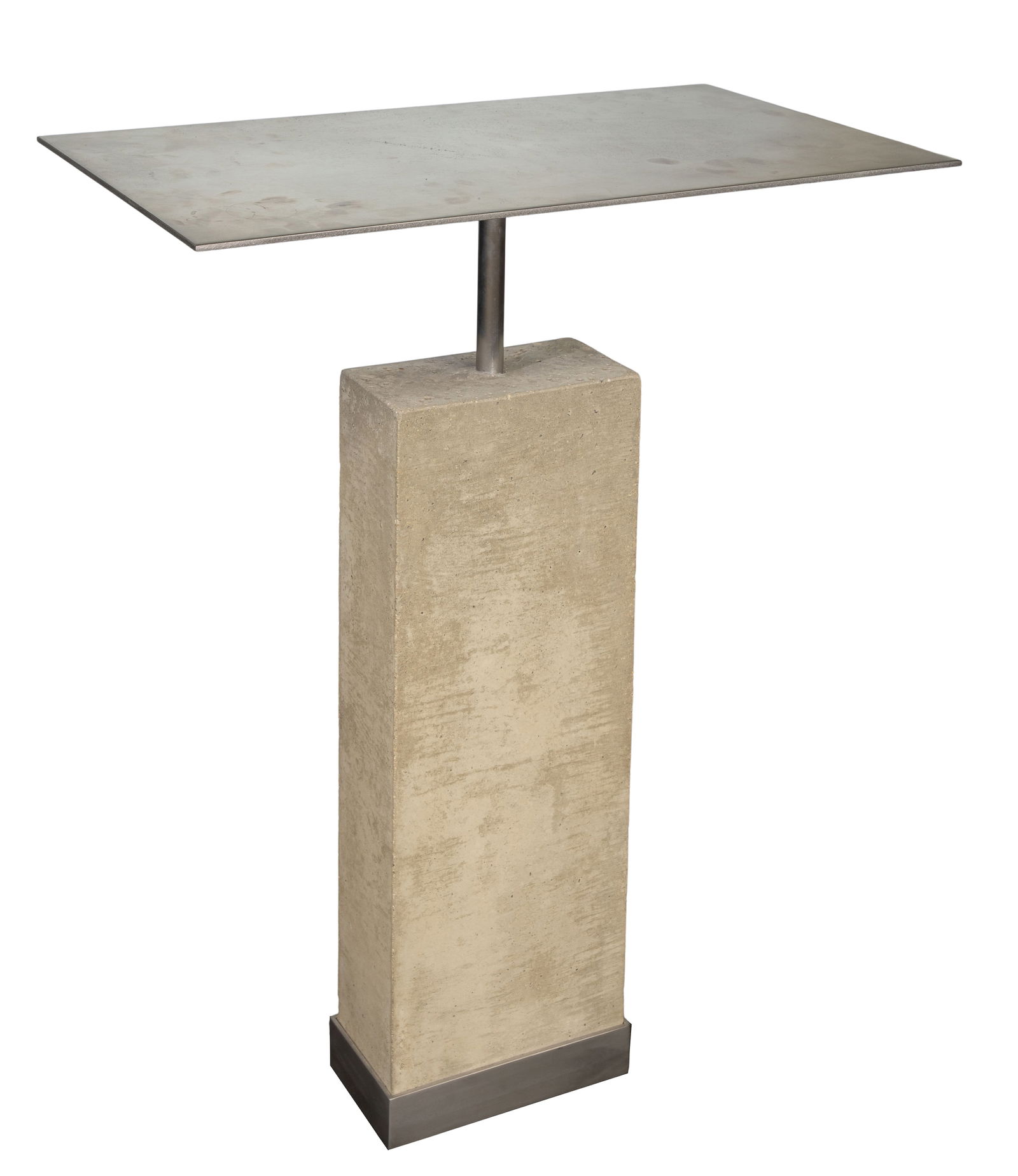 John Salibello Concrete and Stainless Steel Table (1 of 2)