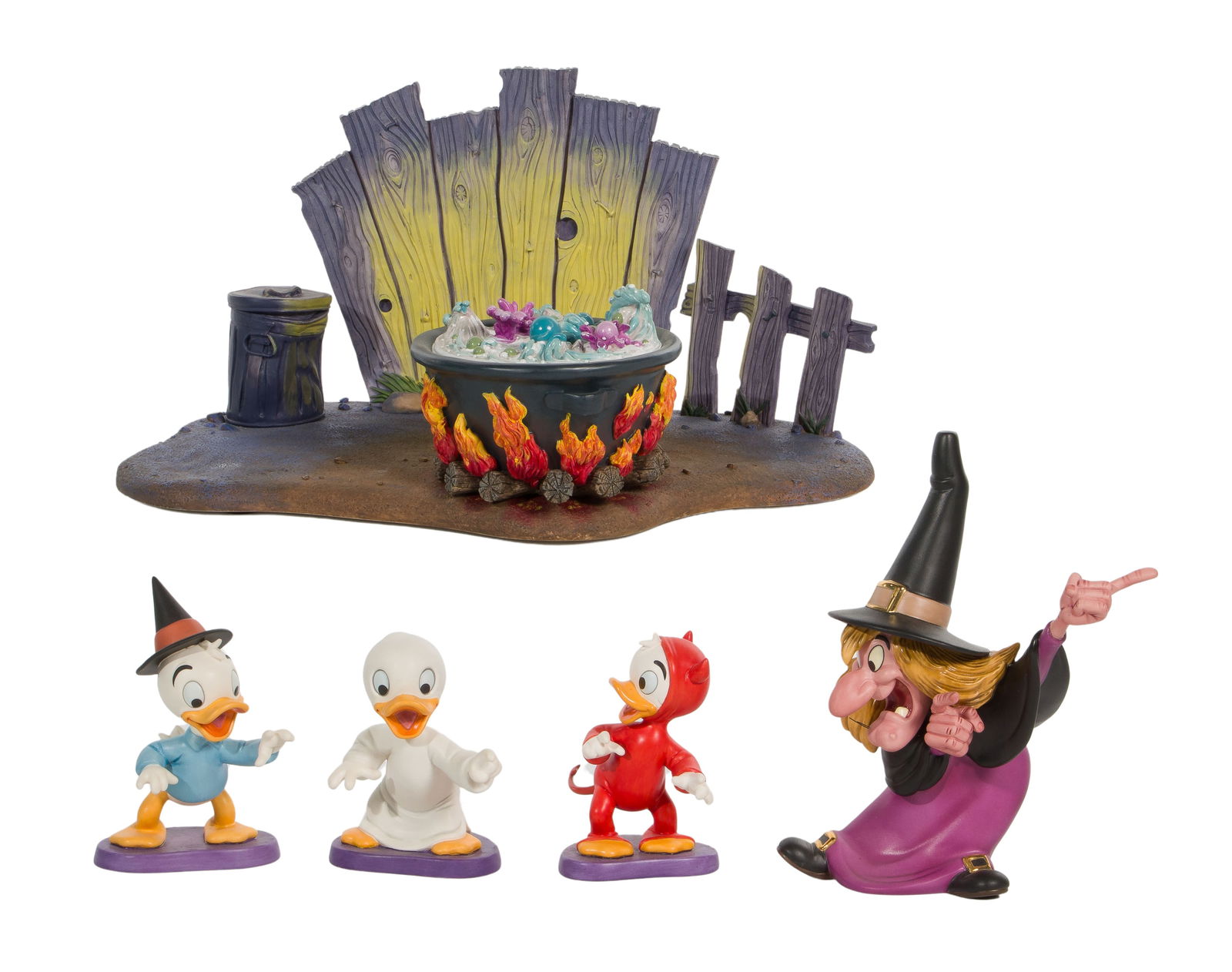 6pc Disney Wdcc Halloween Trick Or Treat W Boxes