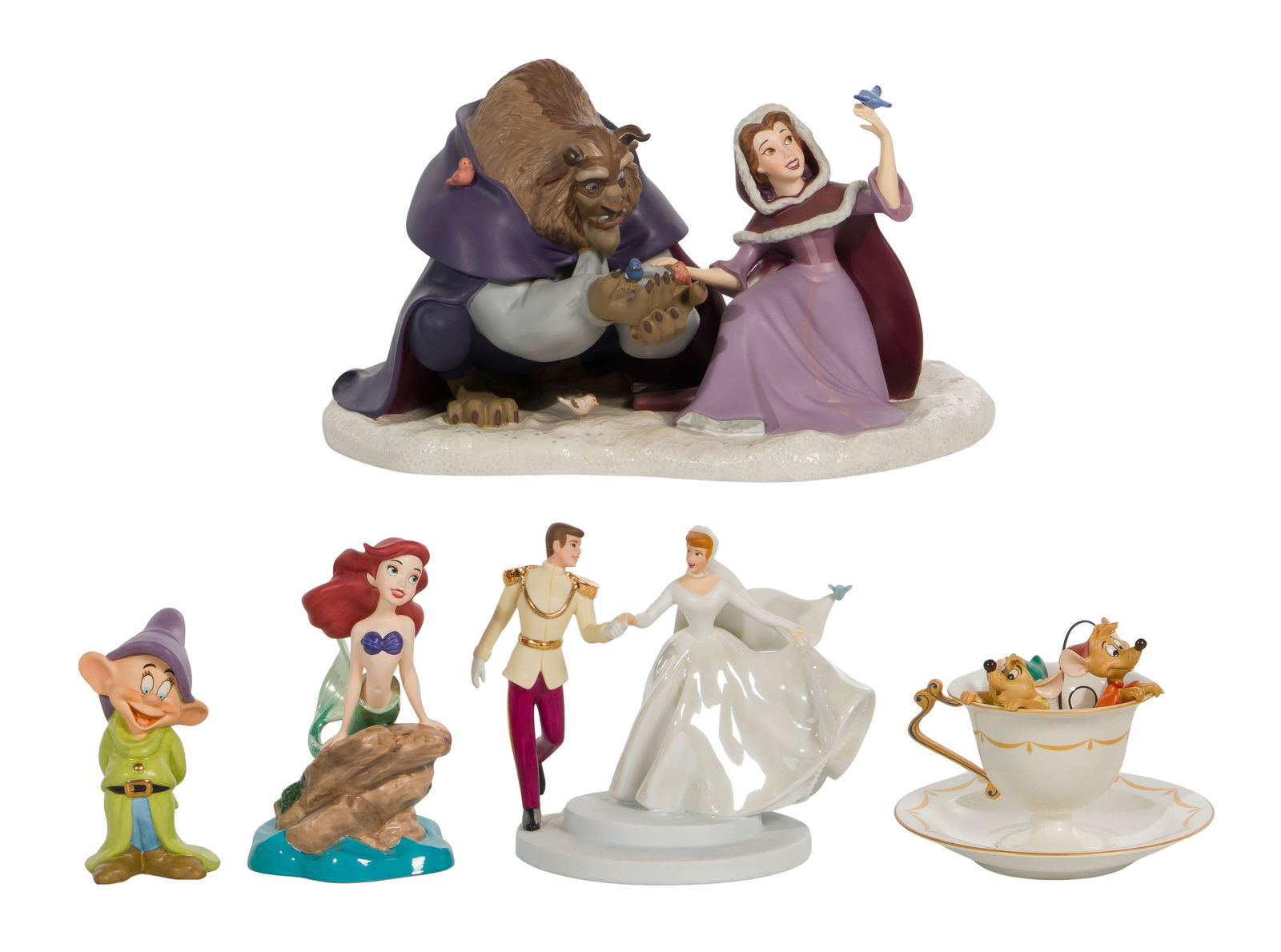 Walt Disney Classics Porcelain Figurines (1 of 2)