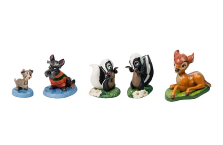 Disney Classics and Collectors Society Porcelain Figurine Assortment