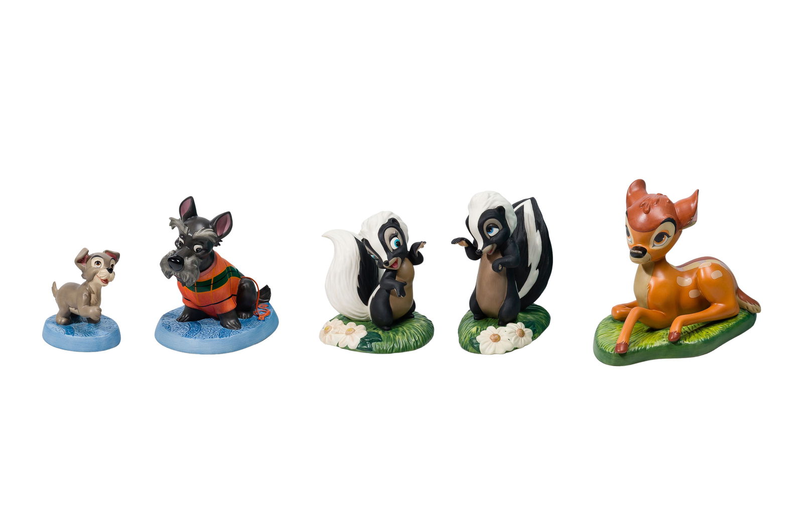 Disney Classics and Collectors Society Porcelain Figurine Assortment (1 of 5)
