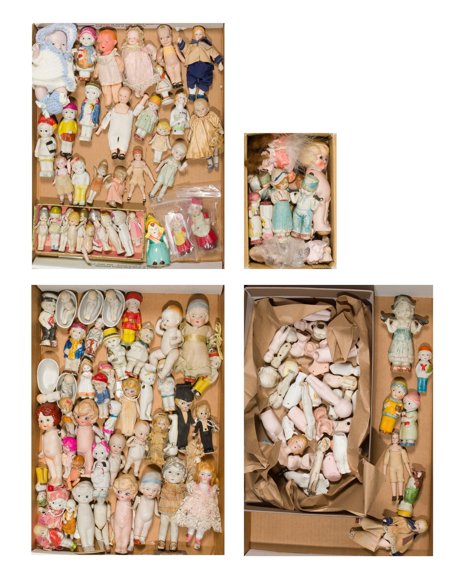 Miniature Bisque Doll Assortment (1 of 1)