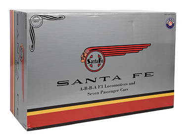 Lionel Model Train O Scale Santa Fe Set (1 of 1)