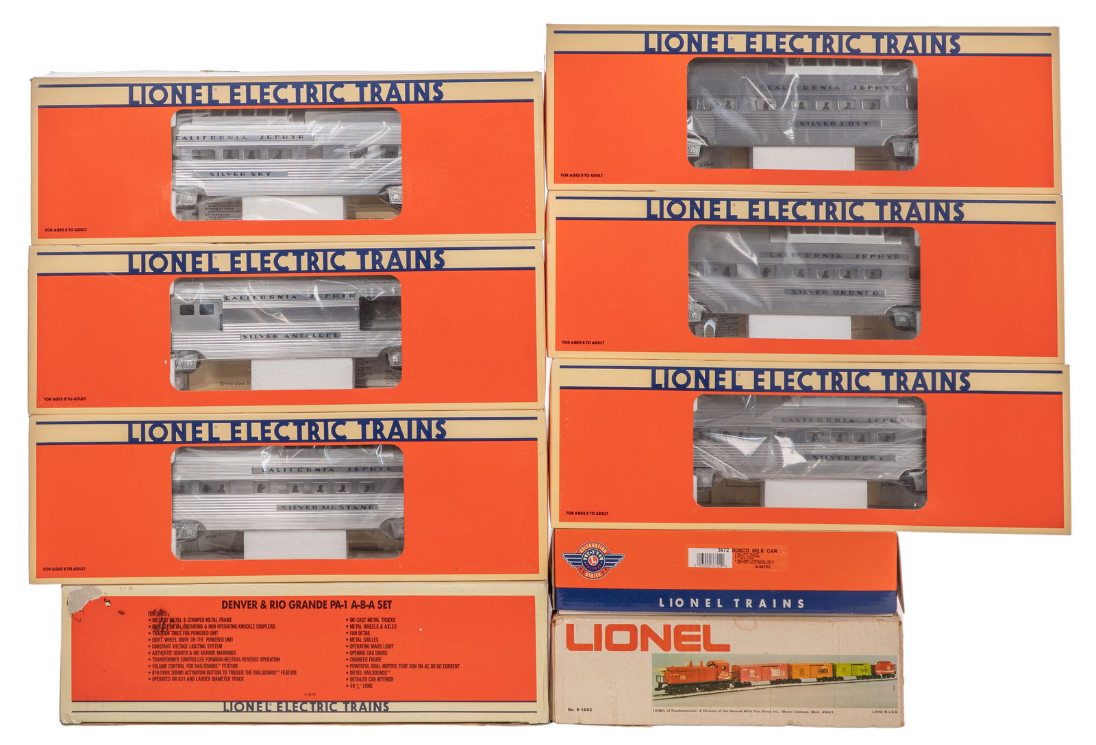 Lionel Model Train O Scale Assortment (1 of 2)
