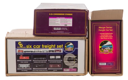 MTH Model Train O Scale Set Assortment