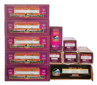 MTH Model Train O Scale BNSF Assortment