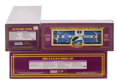 MTH Model Train O Scale EMD Assortment