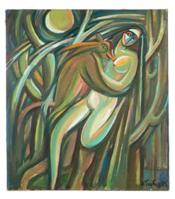Volodymyr Harbuz (Ukrainian, b.1951) Oil on Canvas