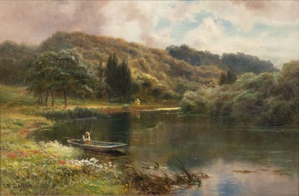 Robert Gallon (British / American, 1845-1925) Oil on Canvas