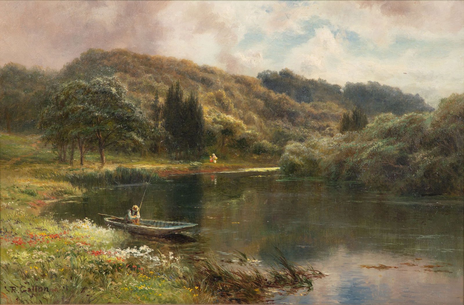 Robert Gallon (British / American, 1845-1925) Oil on Canvas (1 of 3)