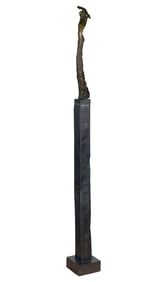 Sarah Schwartz (American, 20th Century) Bronze Figural Sculpture