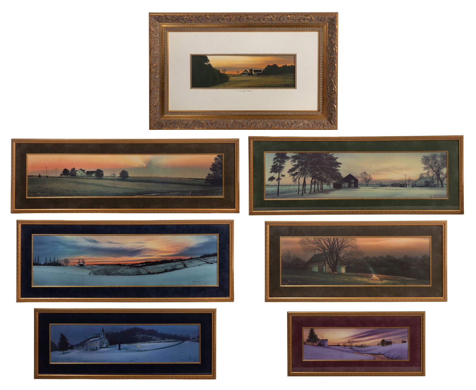 Tim Liess (American, b.1965) Watercolor and Print Collection (1 of 1)