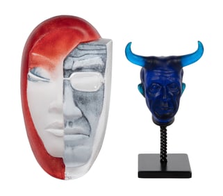 Mats Jonasson (Swedish, b.1945) Glass Sculpture
