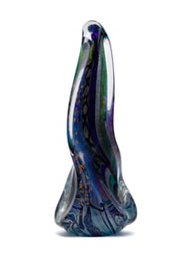 Rollin Karg (American, b.1944) Art Glass Sculpture